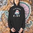I'm An Indoor Cat I Drink Coffee Read Books Play Games Men Hoodie