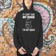 I'm Not Going Book Enthusiast Men Hoodie
