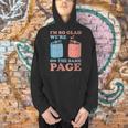 I'm So Glad We'Re On The Same Page Book Lover Writer Men Hoodie I'm So Glad We'Re On The Same Page Book Lover Writer Men Hoodie