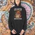 Irish Setter Dog Breed Life Is Better With Books And Irish Men Hoodie Irish Setter Dog Breed Life Is Better With Books And Irish Men Hoodie