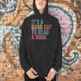 It's A Good Day To Read A Book Retro Vintage Men Hoodie