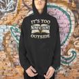 It’s Too Nonfictiony Outside Book Lover Quote Men Hoodie It’s Too Nonfictiony Outside Book Lover Quote Men Hoodie