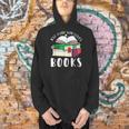 Just A Girl Who Loves Books Lover Bookworm Librarian Reading Men Hoodie