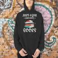 Just A Girl Who Loves Books Women Book Lovers Bookish Girls Men Hoodie