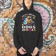Just A Girl Who Loves Dogs And Books Men Hoodie