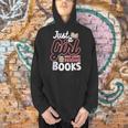 Just A Girl Who Loves Reading Books Book Nerd Librarian Men Hoodie Just A Girl Who Loves Reading Books Book Nerd Librarian Men Hoodie