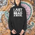 I JUST WANT YOU TO READ A BOOK Men Hoodie