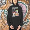 I Just Want To Read Books And Pet My Calico Kitty Cat Men Hoodie