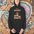 Kids Boy Reading Book History Month BLM Melanin Pride Kids Men Hoodie