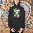 Koala Bear Librarian Reading Books Koala Men Hoodie