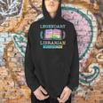 Legendary Librarian Established 1963 Library Book Birthday Men Hoodie