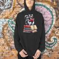 Lemur Reading Books Matching Bookworm Readers Librarian Men Hoodie Lemur Reading Books Matching Bookworm Readers Librarian Men Hoodie