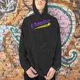 Librarian Books Retro 80s Style Reading Book Lover Men Hoodie