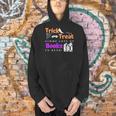 Librarian Halloween Trick Or Treat Bat & Books Men Hoodie