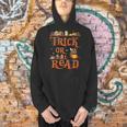 Librarian Trick Or Read Library Event Halloween Book Lovers Men Hoodie Librarian Trick Or Read Library Event Halloween Book Lovers Men Hoodie