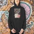Library Card Shirt Reading Book Lovers For Reader Men Hoodie