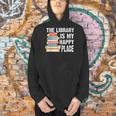 The Library Is My Happy Place Book Lover Tshirt Men Hoodie