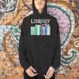 Library Lady Librarian Book Lover Men Hoodie
