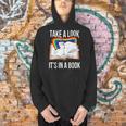 Take A Look It's In A Book Rainbow Bookworm And Book Lover Men Hoodie