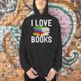 I Love Books Librarian Men Hoodie