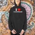 Love Calendars Year Date Book Month Picture Collector Men Hoodie
