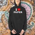 I Love Paper Page Book Drawing Handmade Art Craft News Men Hoodie