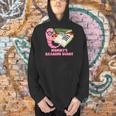 Mommys Reading Buddy Bookworm Humor Book Lover Mom Men Hoodie