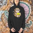 Monkey Nerd Book Glasses Men Hoodie Monkey Nerd Book Glasses Men Hoodie