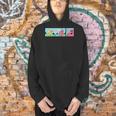 Mr Men Mr Greedy Retro Comic Book Colourful Men Hoodie