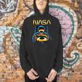 NASA Astronaut In Space Hole Comic Book Style Geek Men Hoodie
