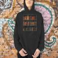 Old Books On Vintage Bookshelves Dark Academia Aesthetic Men Hoodie