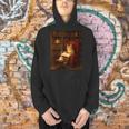 Orange Cat Book Lovers Cozy Bookish Librarian Men Hoodie Orange Cat Book Lovers Cozy Bookish Librarian Men Hoodie