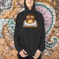 Owl Book Literature Book Reading Men Hoodie Owl Book Literature Book Reading Men Hoodie