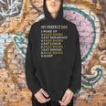 My Perfect Day Read Books Bookworm Book Lover Men Hoodie