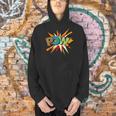 POW Colorful Comic Book Pop Art Fun Superhero Men Hoodie