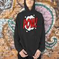 POW Comic Art Book Superhero Bubble Cartoon T-Shirt Men Hoodie POW Comic Art Book Superhero Bubble Cartoon T-Shirt Men Hoodie