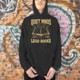 Quiet Minds Loud Books Introvert Reader Book Lover Men Hoodie Quiet Minds Loud Books Introvert Reader Book Lover Men Hoodie