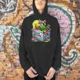 Raccoon At Library Book Return Librarian And Reader Men Hoodie Raccoon At Library Book Return Librarian And Reader Men Hoodie