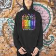 Radicalized By Basic Decency Books Rainbow LGBT Floral Women Men Hoodie Radicalized By Basic Decency Books Rainbow LGBT Floral Women Men Hoodie