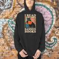I Read Banned Books Cat Reader Bookworm Men Hoodie
