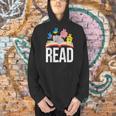Read Book Cute School Teacher Librarian Elephant Pigeon Men Hoodie Read Book Cute School Teacher Librarian Elephant Pigeon Men Hoodie