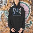 Read Because Books Are Brain Food Reading Rocks Literary Tee Men Hoodie