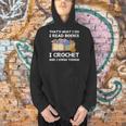 That What I Do I Read Books I Crochet I Know Things Men Hoodie That What I Do I Read Books I Crochet I Know Things Men Hoodie