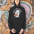 Read More Books Cute Ghost Halloween Teacher Men Hoodie