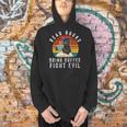 Read Books Drink Coffee Fight Evil Book Lover Worm Nerd Men Hoodie