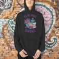 Read More Books Floral Book Reader Art Reading Lover Quote Men Hoodie