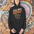 Read More Books Halloween Cute Ghost Boo Librarian Teacher For Men Women Kids Men Hoodie