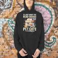 Read Books And Pet Cats Cat Lover Women Girls Kids Men Hoodie Read Books And Pet Cats Cat Lover Women Girls Kids Men Hoodie