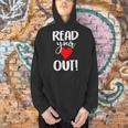 Read Your Heart Out Book Reading For Women & Men Men Hoodie