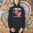 I Read Past My Bed Time Librarian Book Reading Anglerfish Men Hoodie I Read Past My Bed Time Librarian Book Reading Anglerfish Men Hoodie